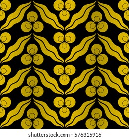 Traditional Ottoman Cintemani Seamless Pattern