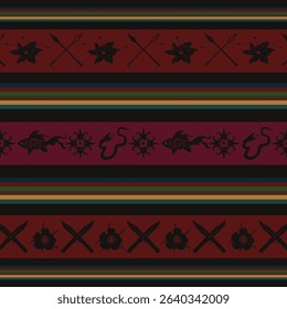 traditional own custom made tribal wild jungle pattern ethnic ornaments art fabric textile print pattern wallpaper background