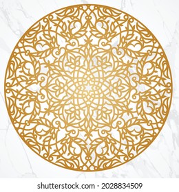 Traditionelles Muster im arabischen Stil	
