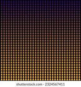 Traditional pattern with black background and gold and yellowish red color patterns 
