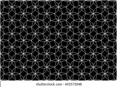 traditional pattern design print for wallpaper, textile, metal cutting, wrapping. (set 9)