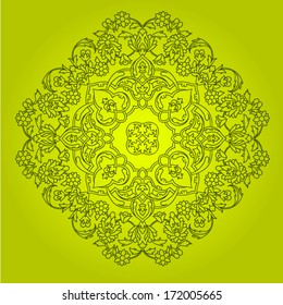 Traditional Pattern - Persian - Turkish - Arabesque - Islamic - East European 