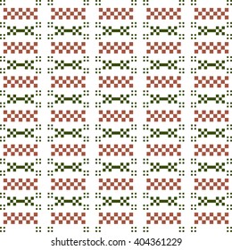 Traditional pattern of Sulawesi Indonesia, square pattern