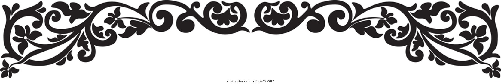 traditional pattern of sumatera. floral pattern with dark color	