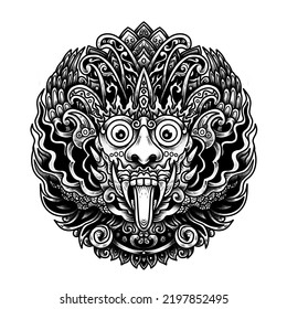 traditional pattern with vector art