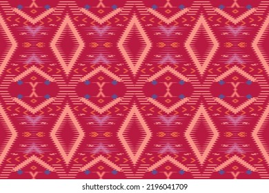 traditional patterned native american art. ikat motif ikat pattern vector Ethnic traditional Tribal African American pattern of Africa Design for print fabric carpet rug ornament background wallpaper