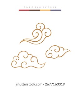 Patrones tradicionales, patrones, Chuseok, Año Nuevo Lunar, decoración, decoración