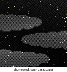 Traditional patterns like Japanese kimono fabrics