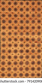 traditional person pattern all over