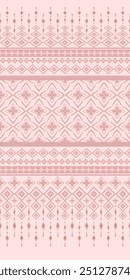 Diseño tradicional de la forma del diamante rosado. Vector de patrón sin costuras con motivo asiático de color oro rosa. ilustración textil, bordado rosa, estampado a rayas
Ornamento floral, patrón, diseño para envolver, seda.