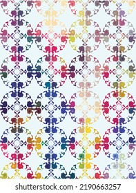 Traditional Polish folk floral pattern vector