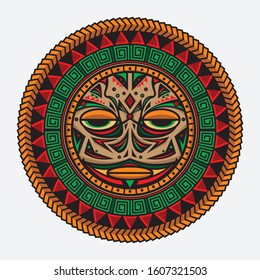 traditional polynesian tattoo, vector EPS 10