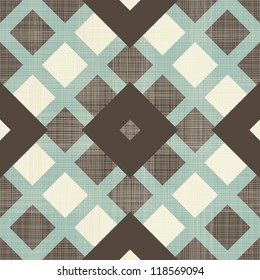 traditional retro geometric seamless pattern