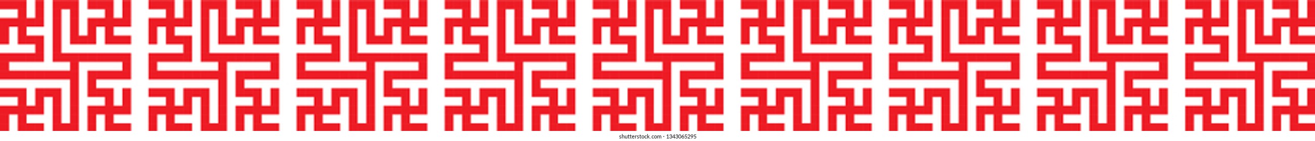 Traditional Romanian folk art knitted embroidery pattern
