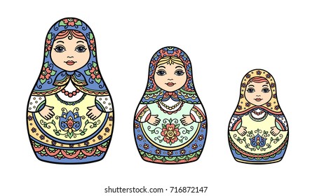 traditional Russian dolls