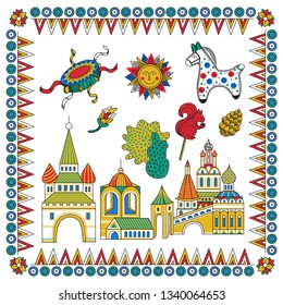 traditional russian illustration
