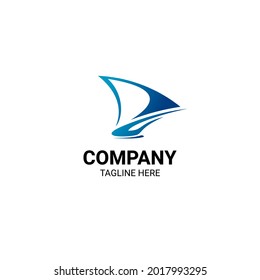 traditional sailing ship icon vector, silhouette design illustration