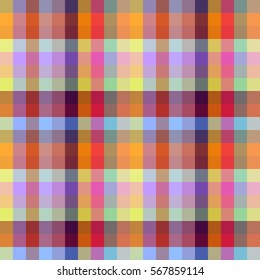 Traditional Scottish plaid, tartan, cell, seamless pattern, vector illustration, graphics. For the design and decoration background, wallpaper, packaging, fabrics, textiles.