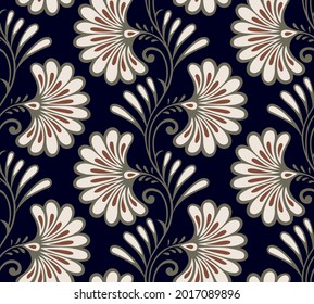 Traditional seamless Asian pattern design