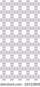 Traditionelles, nahtloses Blumenmuster. Abstraktes geometrisches Ornament mit farbigen Linien auf weißem Hintergrund. Schöne künstlerische Blumentextur