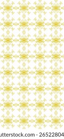 Patrón floral sin costuras tradicional. Abstractas adorno geométrico con líneas de colores sobre fondo blanco. Textura floral artística hermosa de lujo
