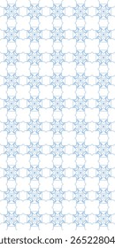 Traditional seamless floral pattern. Abstract geometric ornament with colored lines on white background. Luxury beautiful artistic floral texture