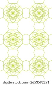Patrón floral sin costuras tradicional. Abstractas adorno geométrico con líneas de colores sobre fondo blanco. Textura floral artística hermosa de lujo