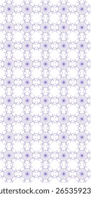 Traditional seamless floral pattern. Abstract geometric ornament with colored lines on white background. Luxury beautiful artistic floral texture
