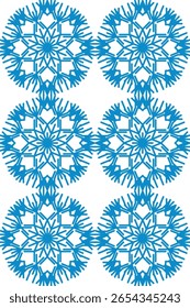 Traditional seamless floral pattern. Abstract geometric ornament with colored lines on white background. Luxury beautiful artistic floral texture