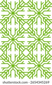 Traditional seamless floral pattern. Abstract geometric ornament with colored lines on white background. Luxury beautiful artistic floral texture