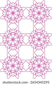 Patrón floral sin costuras tradicional. Abstractas adorno geométrico con líneas de colores sobre fondo blanco. Textura floral artística hermosa de lujo