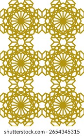Patrón floral sin costuras tradicional. Abstractas adorno geométrico con líneas de colores sobre fondo blanco. Textura floral artística hermosa de lujo