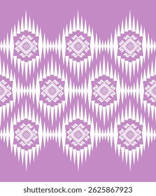 Traditional seamless geometric pattern for fabric or printing