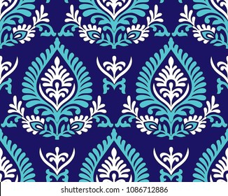 Traditional seamless indian pattern