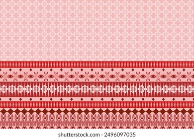 Traditional seamless pattern, Gemetric Ethnic, 
Aztec, Tribal, Hmong, Native American Indian, Pattern design for wrap, carpet, decorative illustraion
