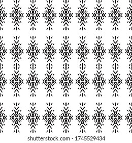 Traditional Seamless Pattern Tribal Motif.With hand drawn and hipster style.