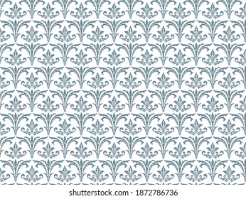 traditional seamless pattern vector background.
