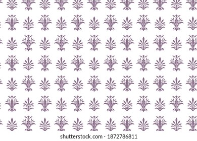 traditional seamless pattern vector background.