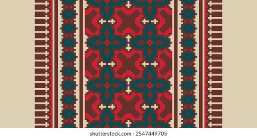 traditionelles nahtloses Textil Nahtloses Motivmuster