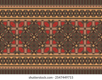 traditional seamless textile Seamless motif pattern