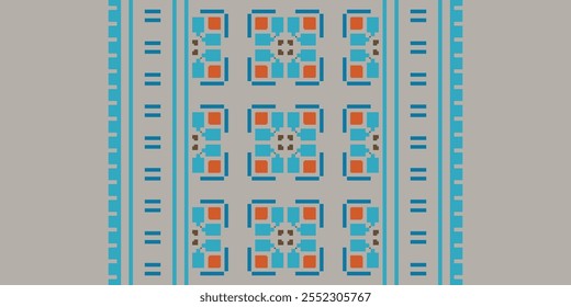 traditional seamless textile Seamless motif pattern
