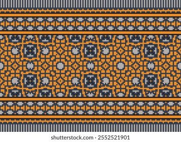 traditional seamless textile Seamless motif pattern