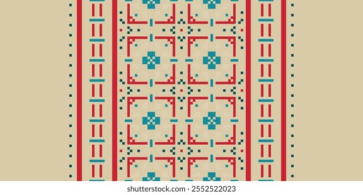 traditional seamless textile Seamless motif pattern