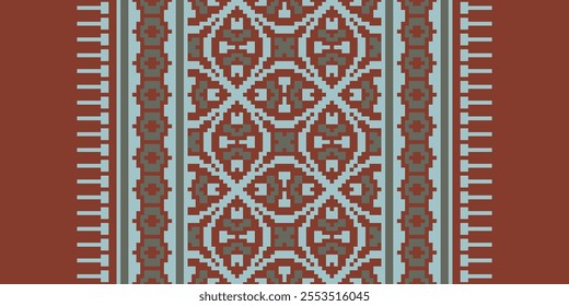 traditional seamless textile Seamless motif pattern