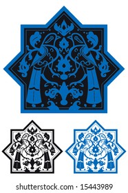 Traditional Seljuk Motif (Kubadabad)