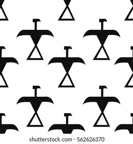 Traditional simple mexican vector pattern.
