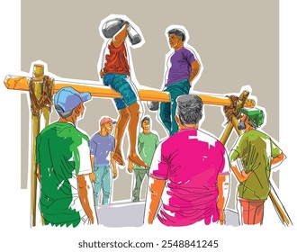 Traditional Sinhala and Hindu New Year sport games