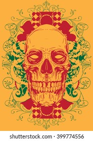 Traditional skull