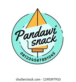 Traditional snack logo design
