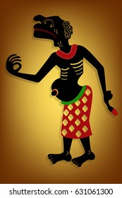 Traditional south of Thailand Shadow Puppet graphic vector